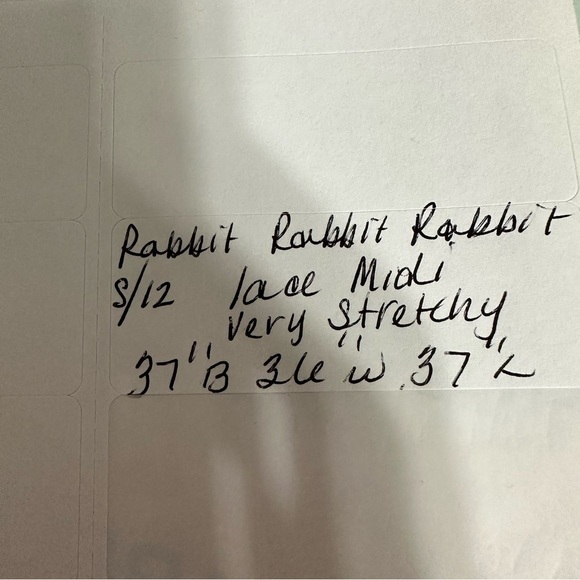 Rabbit Rabbit Rabbit lace dress s/12 - Picture 5 of 6